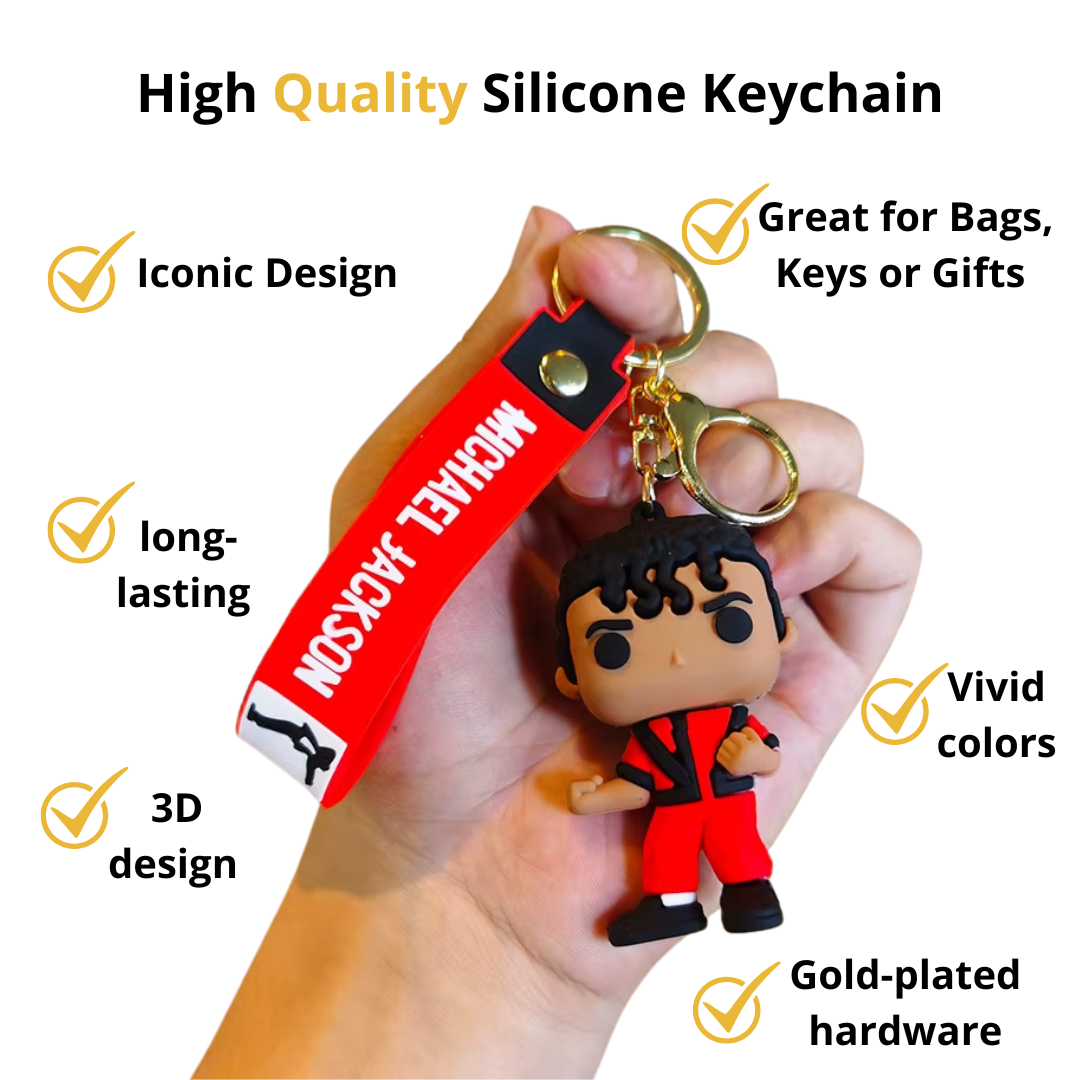 Pop Legend Keychain โ 4-in-1 Pack (2 FREE!) ๐