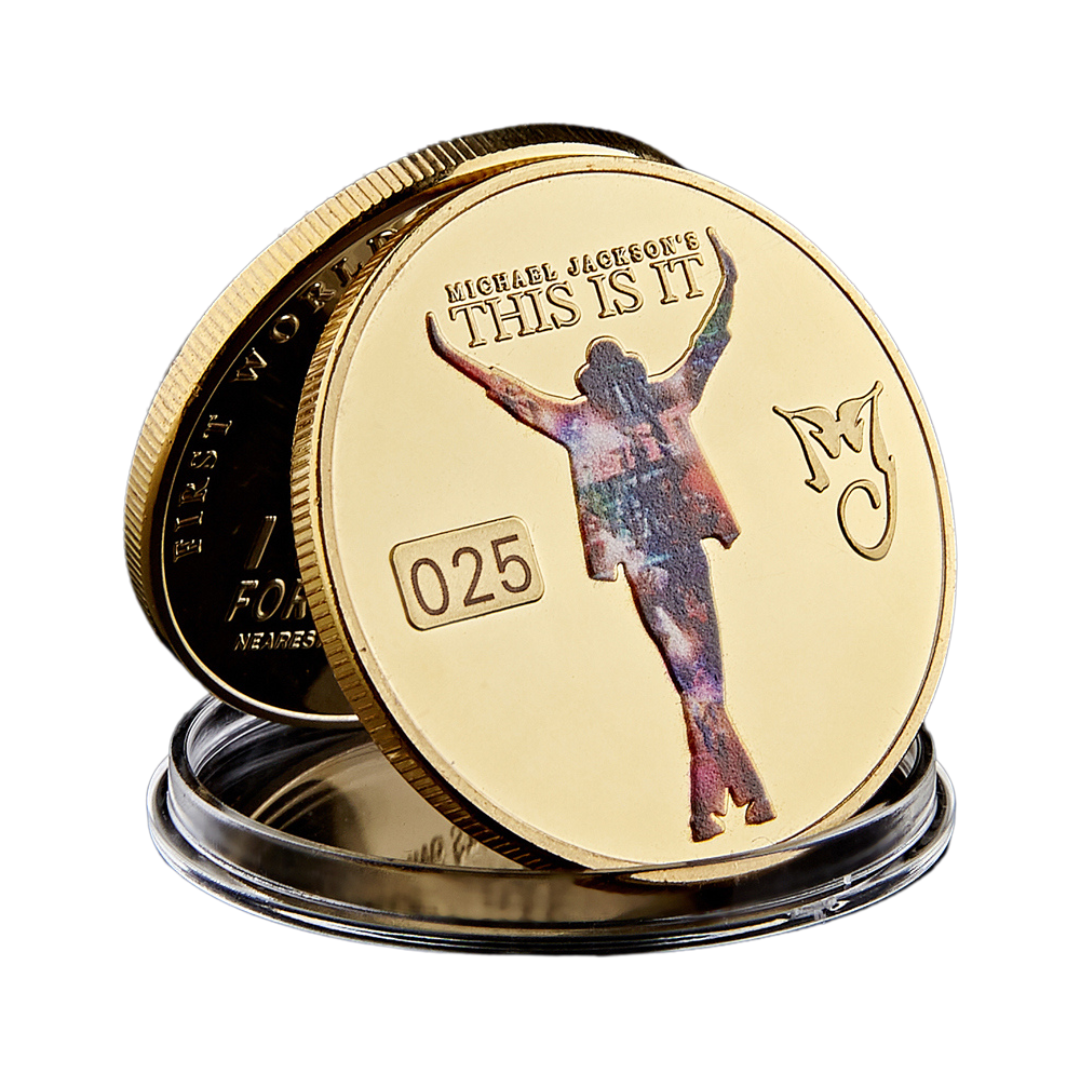 Gold-plated Commemorative Coin