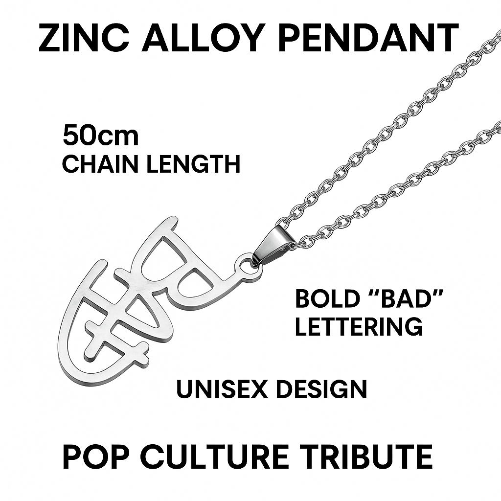 "BAD" Pendant Necklace
