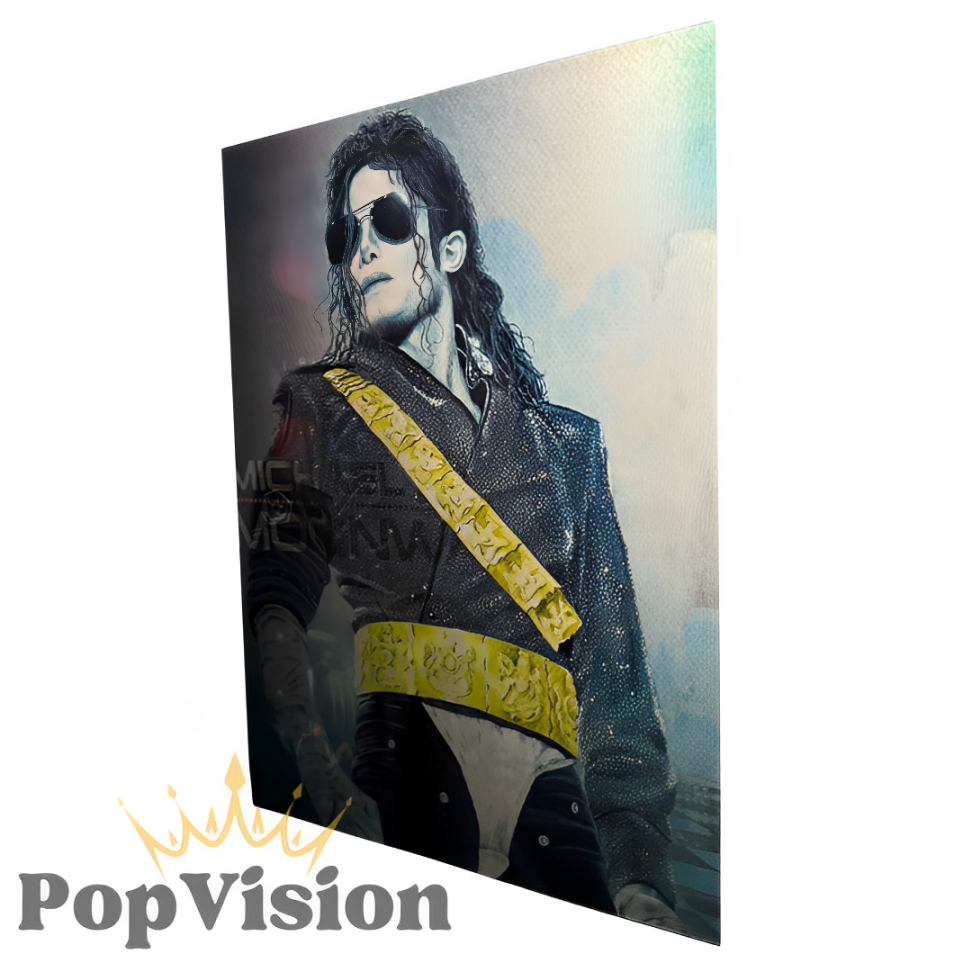 Póster 3D del Rey del Pop